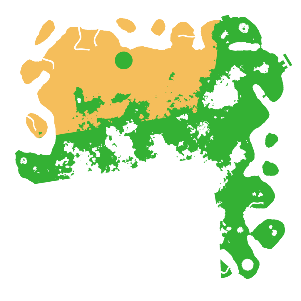 Biome Rust Map: Procedural Map, Size: 4500, Seed: 46357454