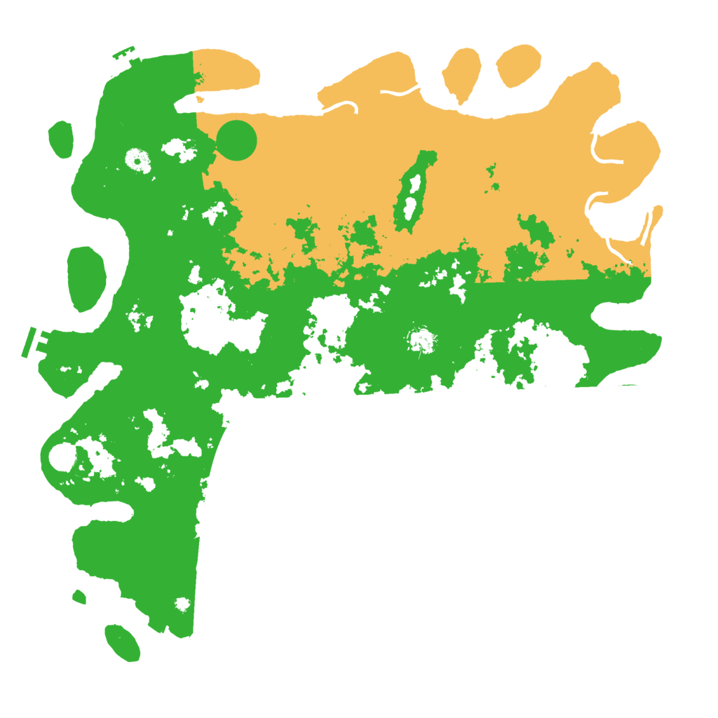 Biome Rust Map: Procedural Map, Size: 4650, Seed: 9500