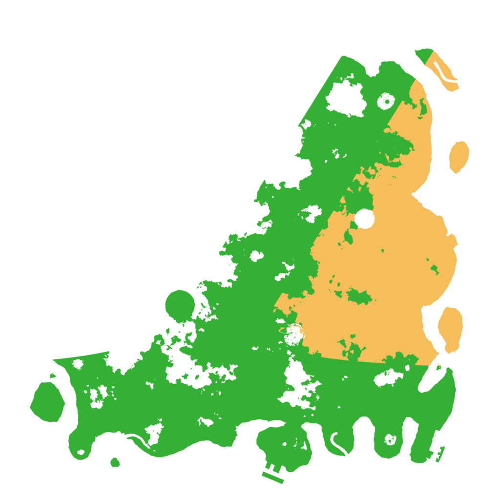 Biome Rust Map: Procedural Map, Size: 4500, Seed: 5346751