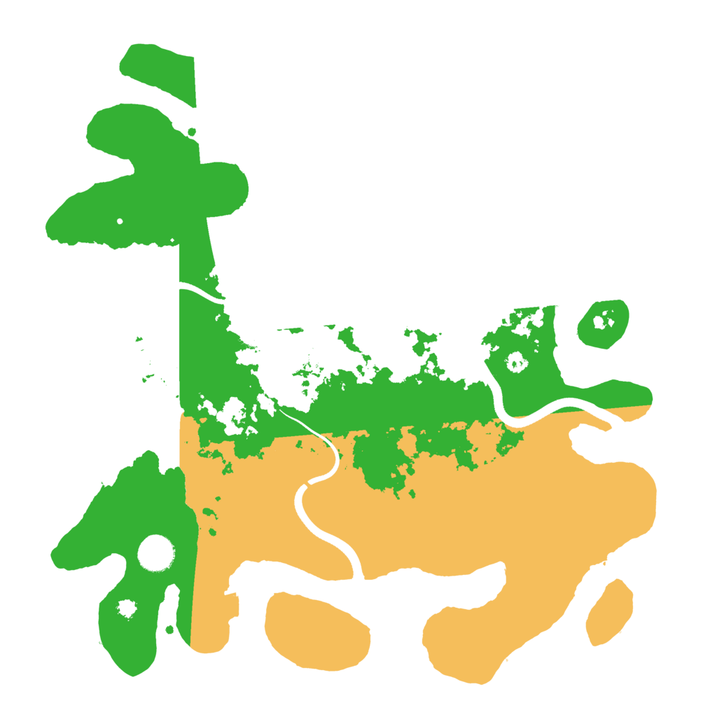 Biome Rust Map: Procedural Map, Size: 3500, Seed: 717179