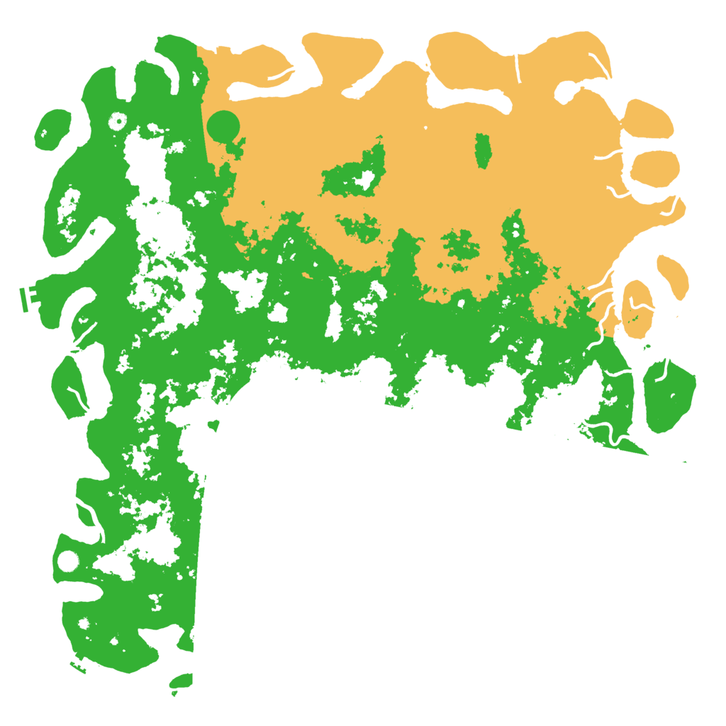 Biome Rust Map: Procedural Map, Size: 6000, Seed: 315666290