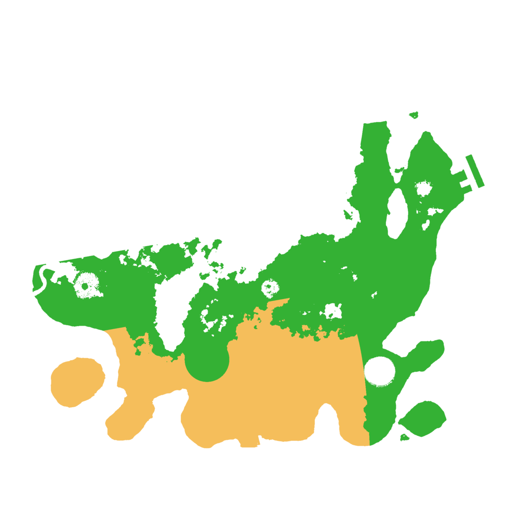 Biome Rust Map: Procedural Map, Size: 3000, Seed: 1157440103