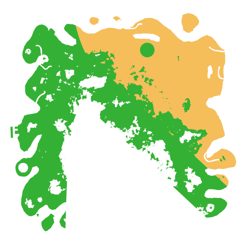Biome Rust Map: Procedural Map, Size: 4500, Seed: 4567683