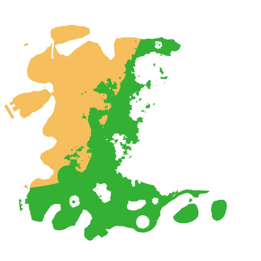 Biome Rust Map: Procedural Map, Size: 3500, Seed: 621710471