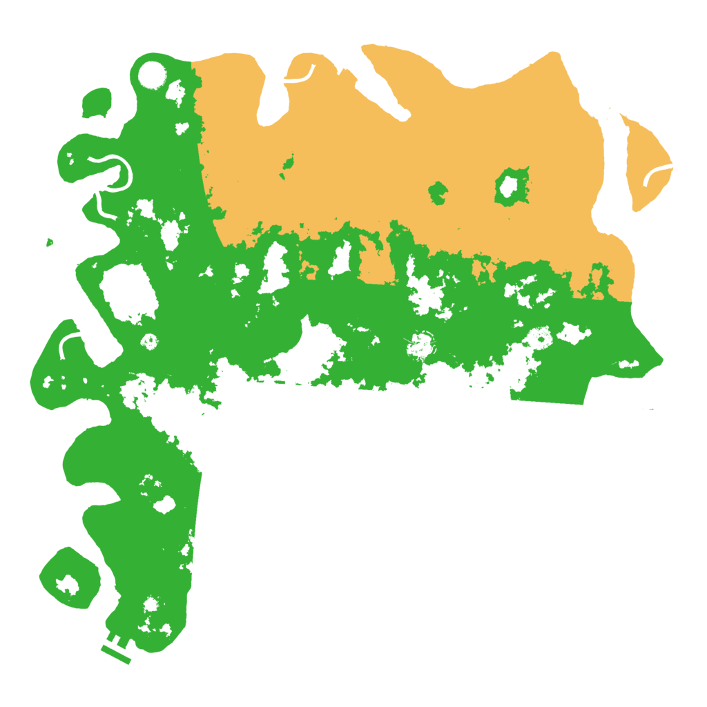 Biome Rust Map: Procedural Map, Size: 4500, Seed: 621570864