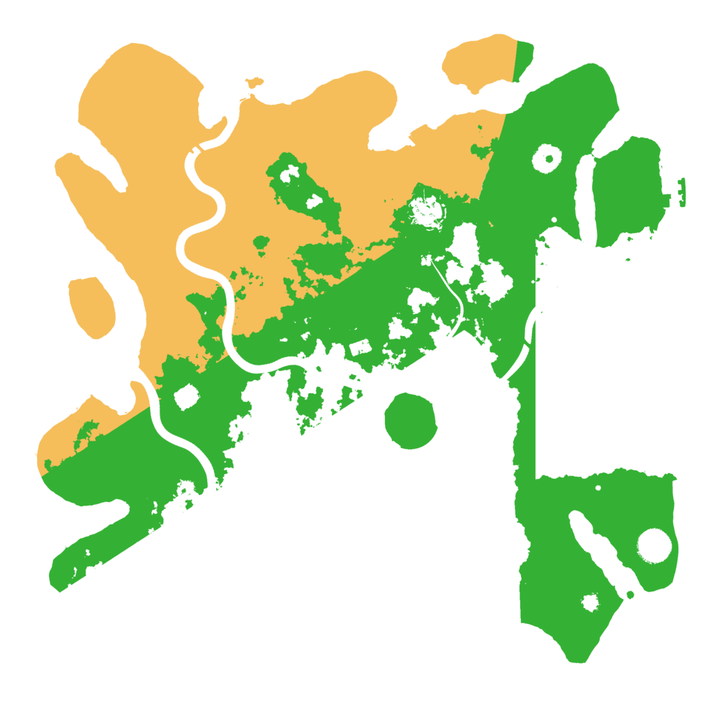Biome Rust Map: Procedural Map, Size: 3750, Seed: 731553994