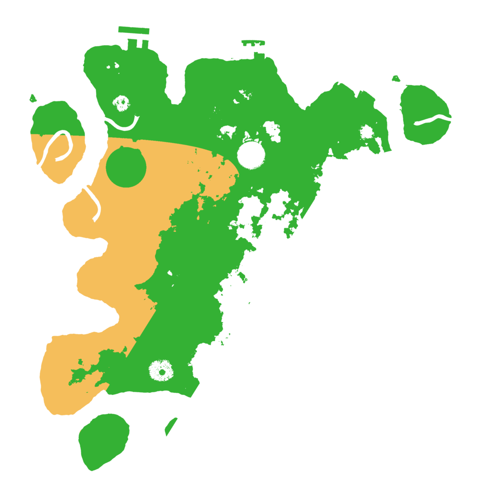 Biome Rust Map: Procedural Map, Size: 3300, Seed: 927271210