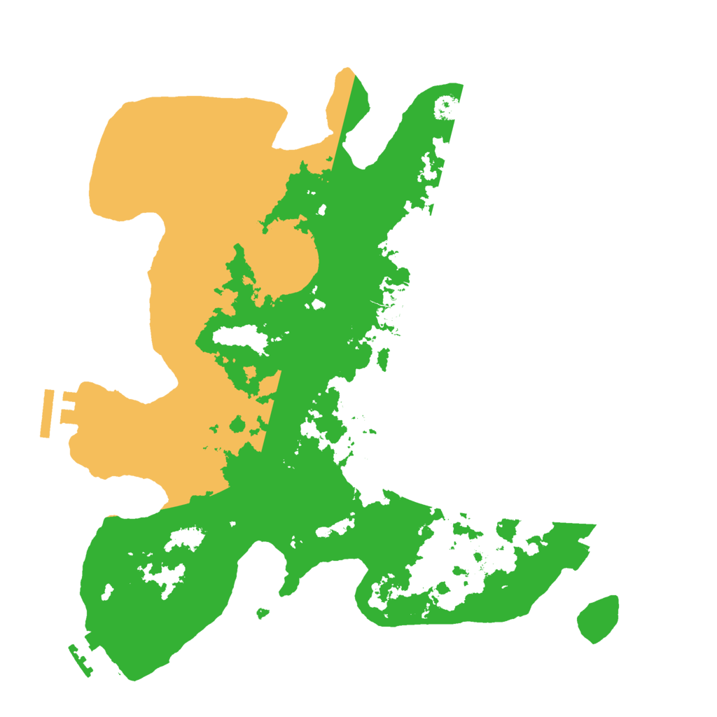 Biome Rust Map: Procedural Map, Size: 3000, Seed: 36855