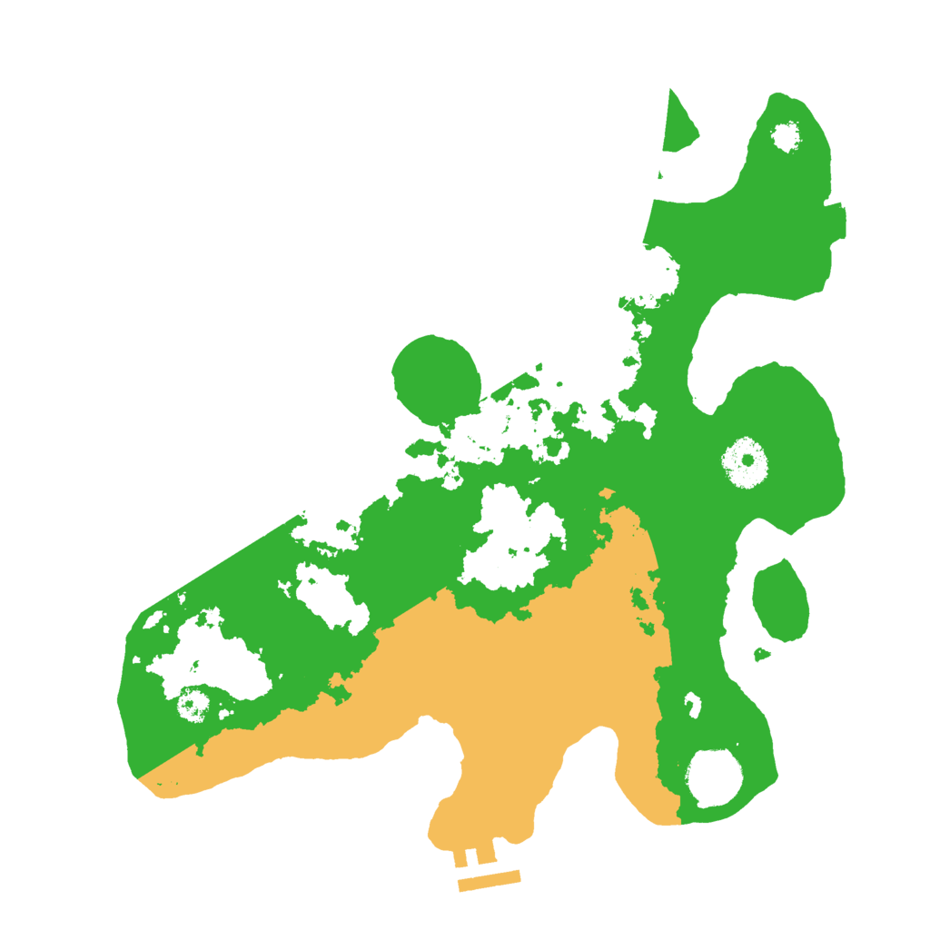 Biome Rust Map: Procedural Map, Size: 3000, Seed: 46693