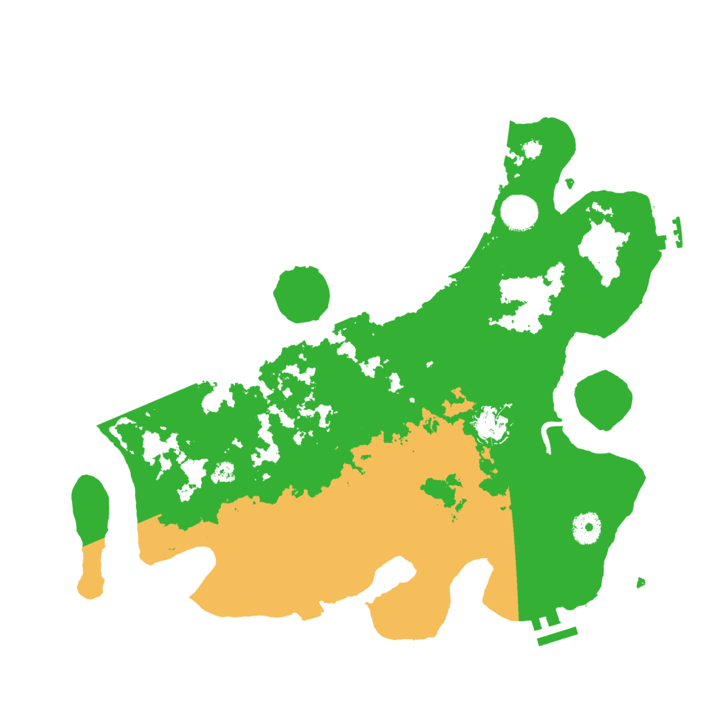 Biome Rust Map: Procedural Map, Size: 3500, Seed: 1446139816