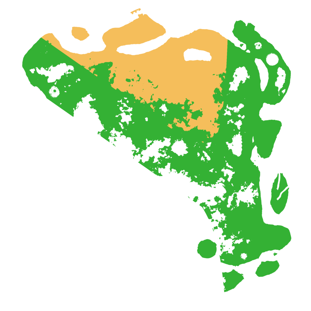 Biome Rust Map: Procedural Map, Size: 4500, Seed: 939900350