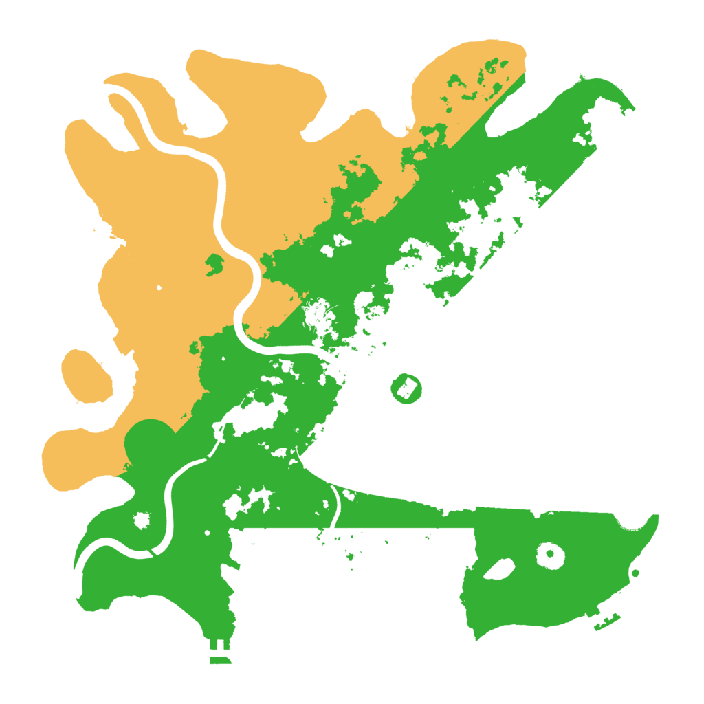 Biome Rust Map: Procedural Map, Size: 3800, Seed: 756798
