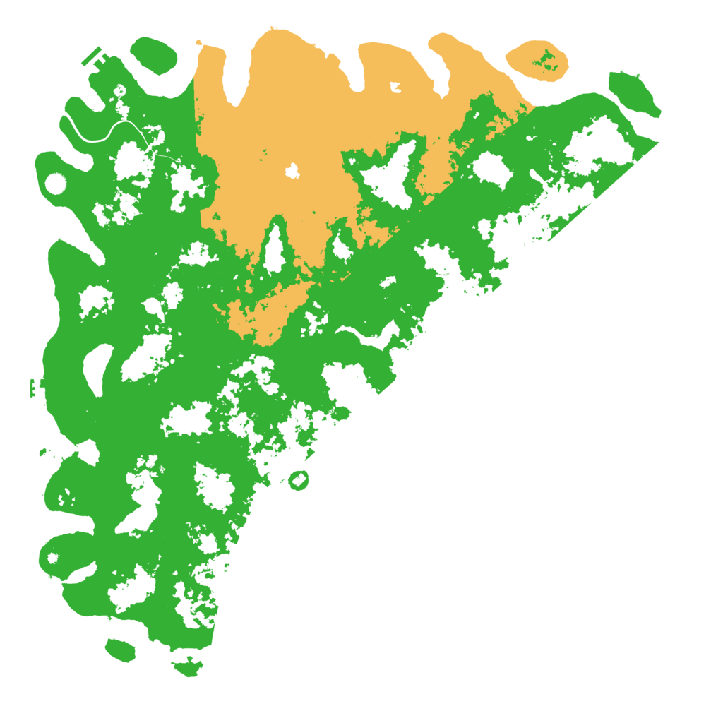 Biome Rust Map: Procedural Map, Size: 6000, Seed: 184141204