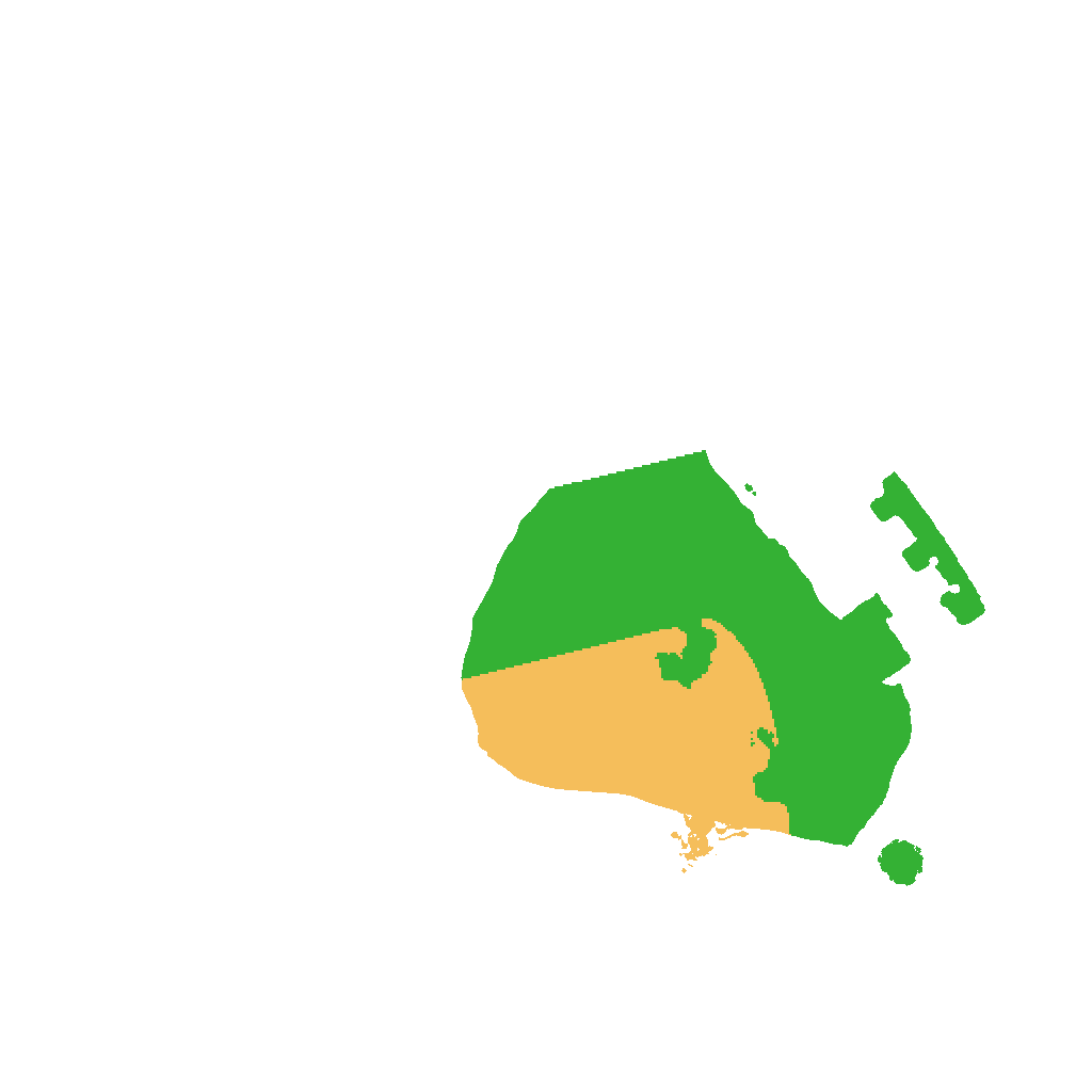 Biome Rust Map: Procedural Map, Size: 1000, Seed: 102454478