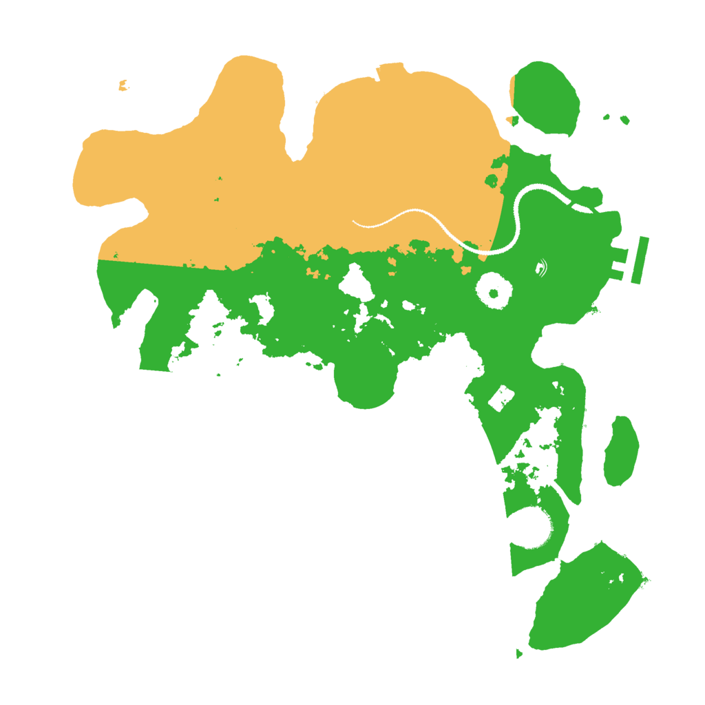 Biome Rust Map: Procedural Map, Size: 3000, Seed: 89746