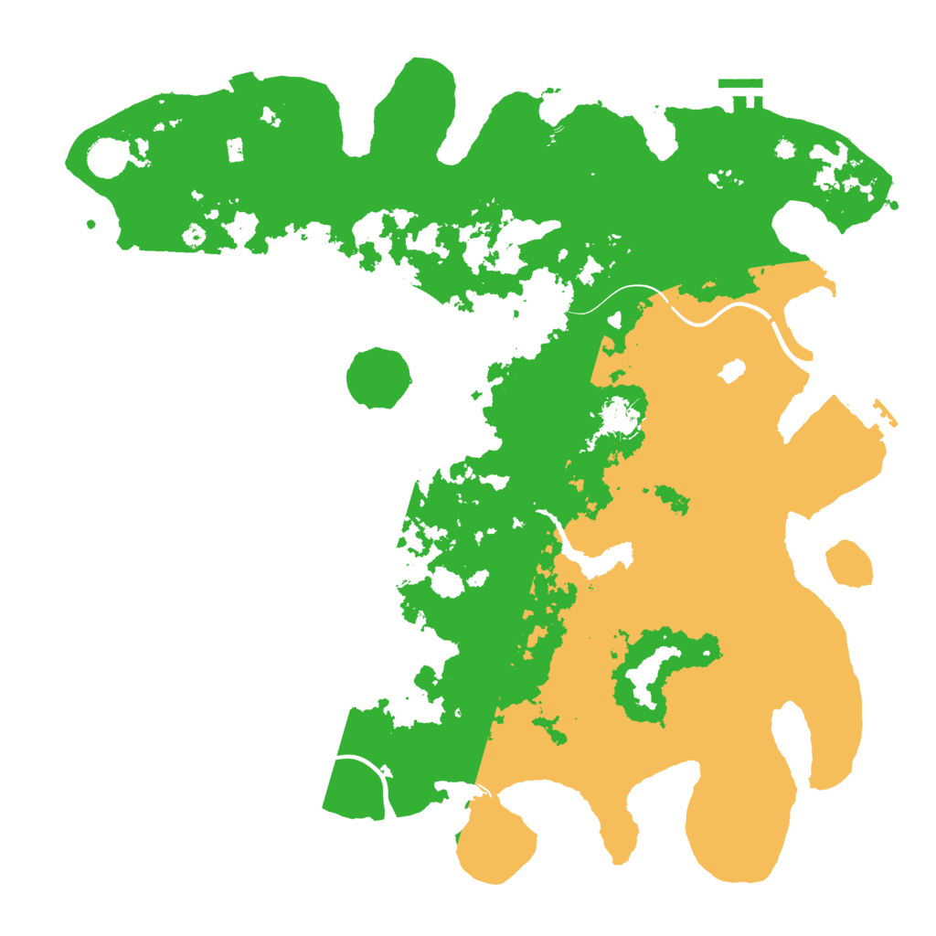 Biome Rust Map: Procedural Map, Size: 4250, Seed: 195039281