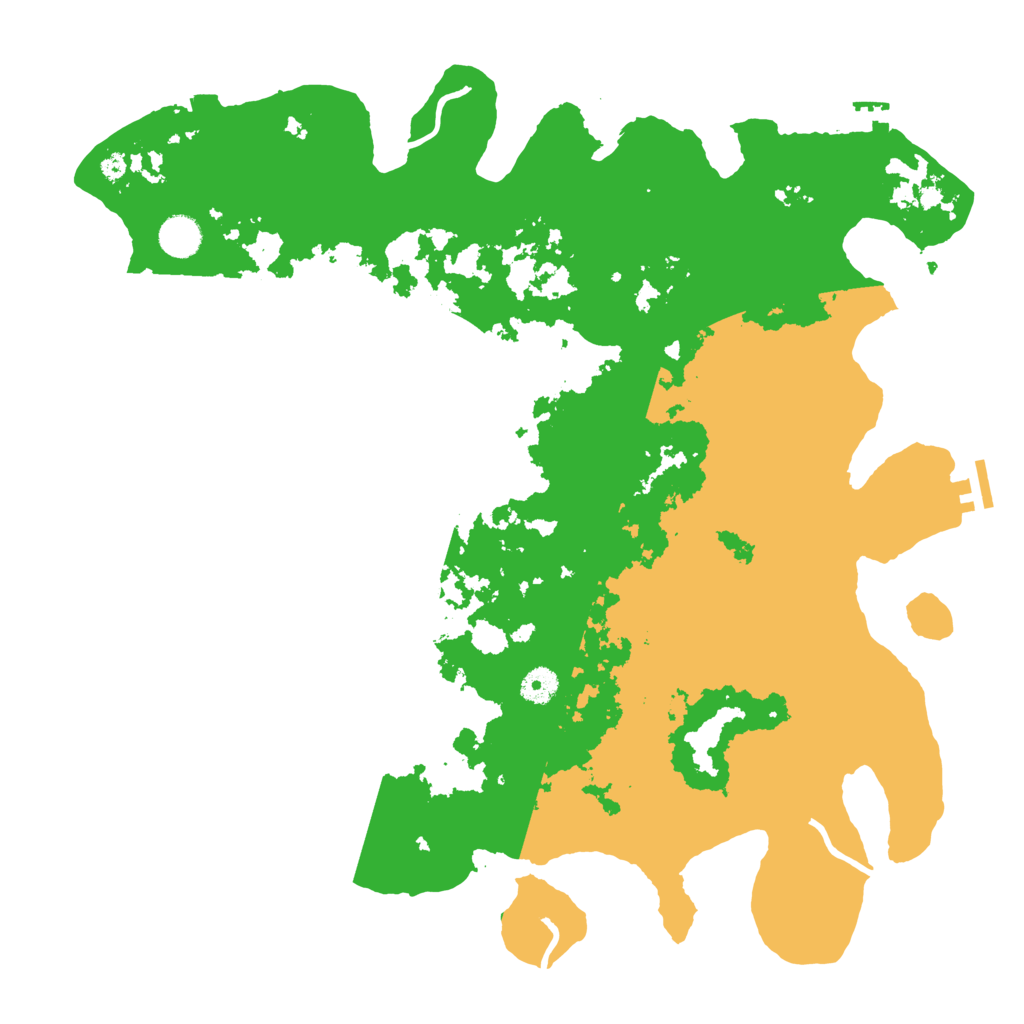 Biome Rust Map: Procedural Map, Size: 4250, Seed: 195039281