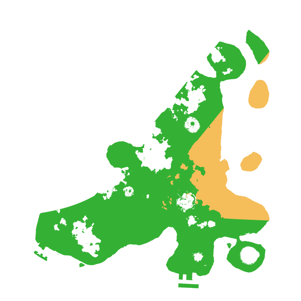 Biome Rust Map: Procedural Map, Size: 3000, Seed: 82045129