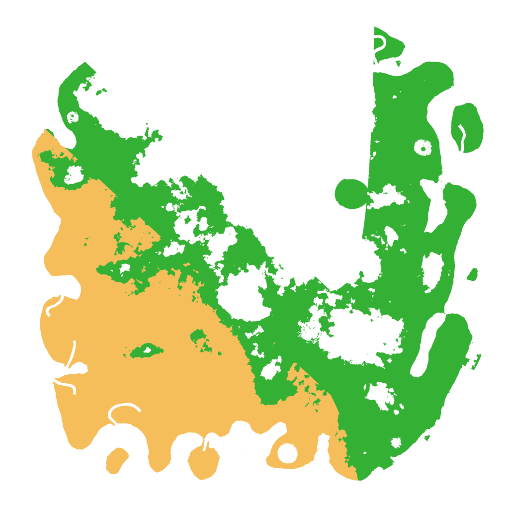 Biome Rust Map: Procedural Map, Size: 4500, Seed: 50070