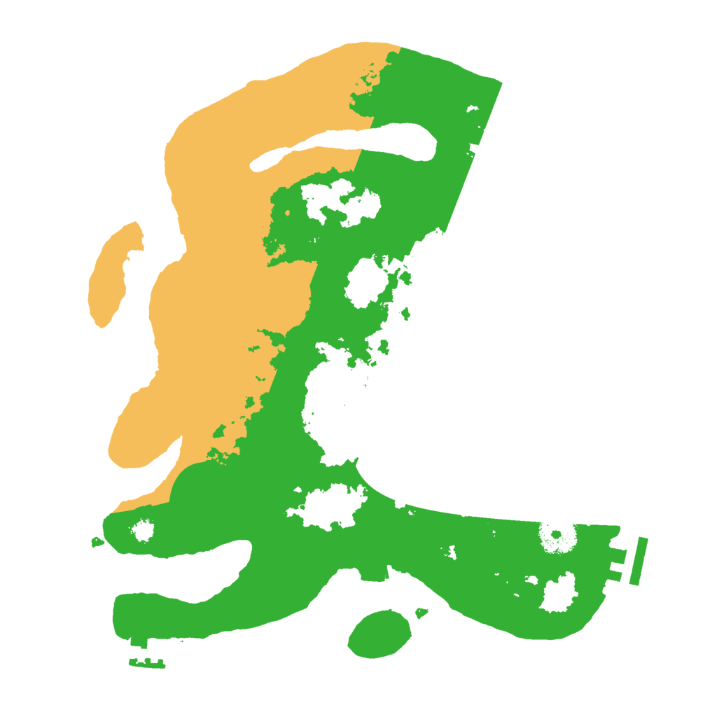 Biome Rust Map: Procedural Map, Size: 3000, Seed: 1355873343