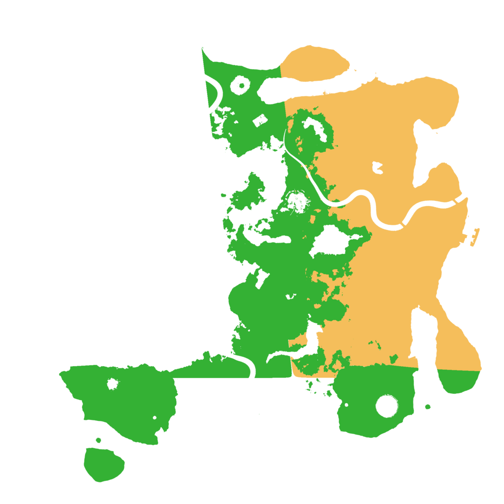 Biome Rust Map: Procedural Map, Size: 4000, Seed: 456790