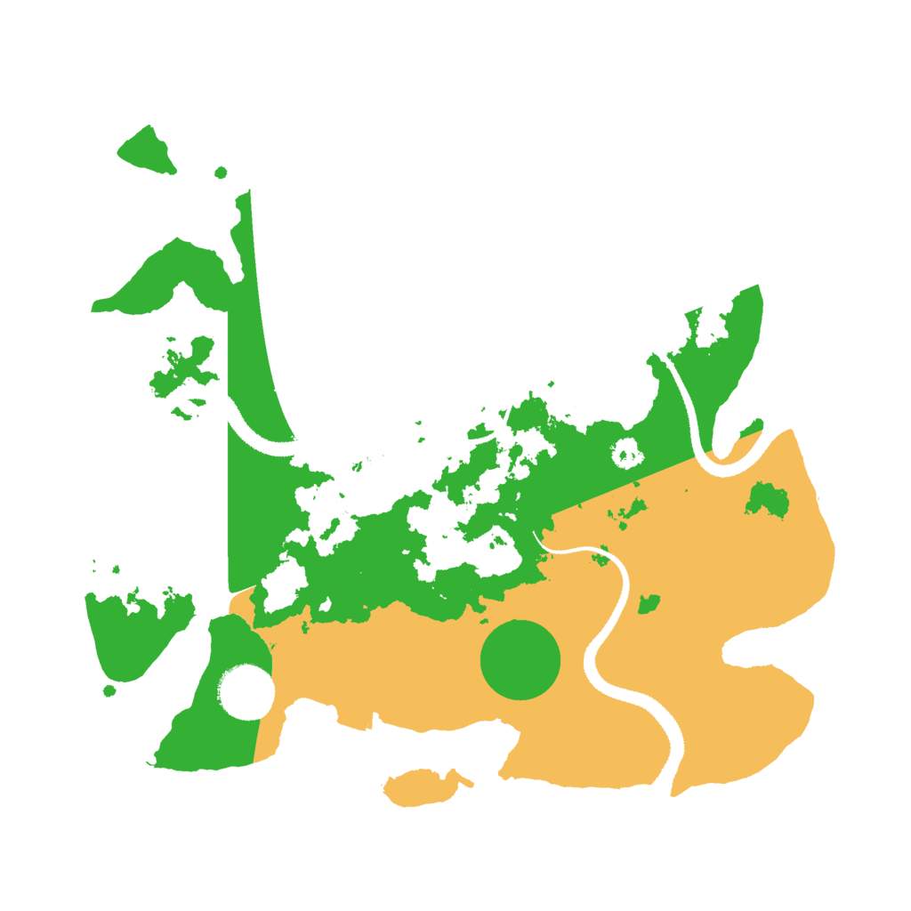 Biome Rust Map: Procedural Map, Size: 3000, Seed: 1627380456