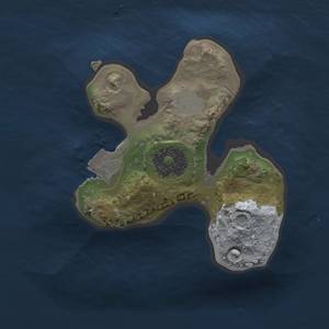 Thumbnail Rust Map: Procedural Map, Size: 1500, Seed: 958429871, 3 Monuments