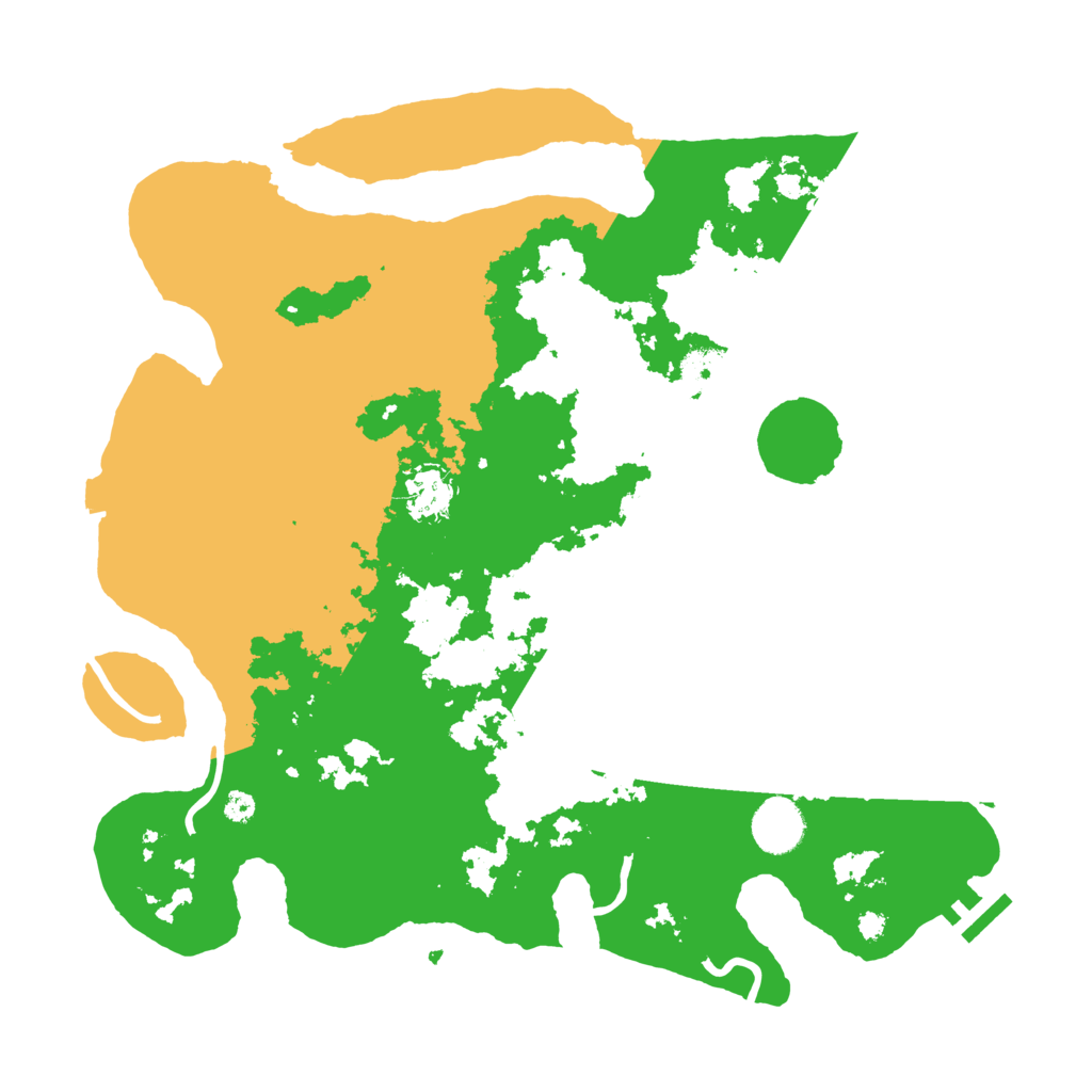 Biome Rust Map: Procedural Map, Size: 3650, Seed: 268606153