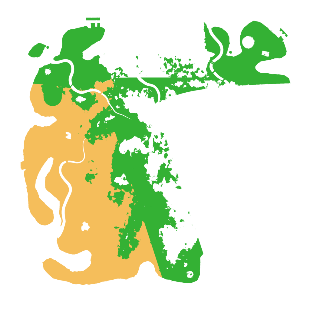 Biome Rust Map: Procedural Map, Size: 4500, Seed: 474491539