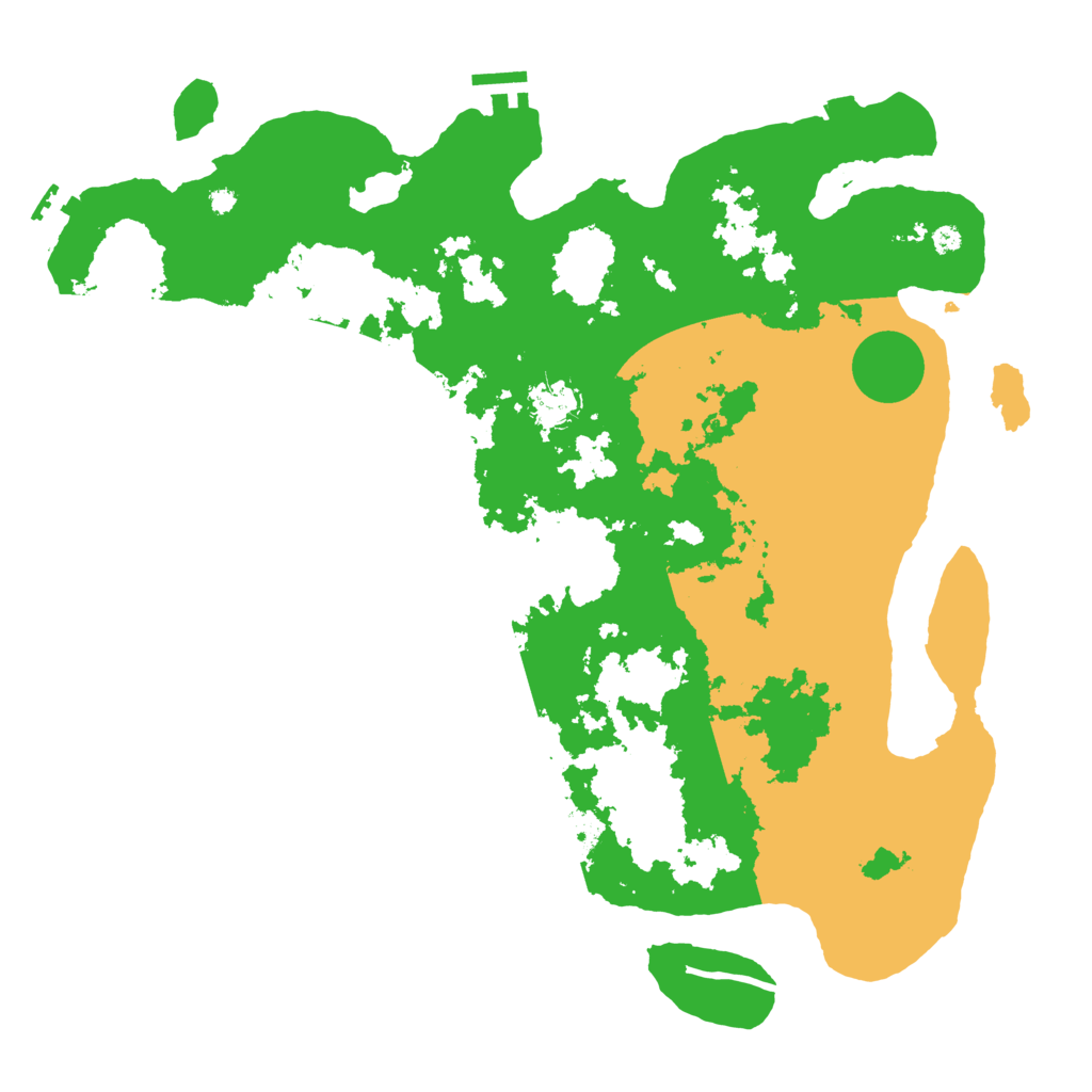 Biome Rust Map: Procedural Map, Size: 4000, Seed: 149754525