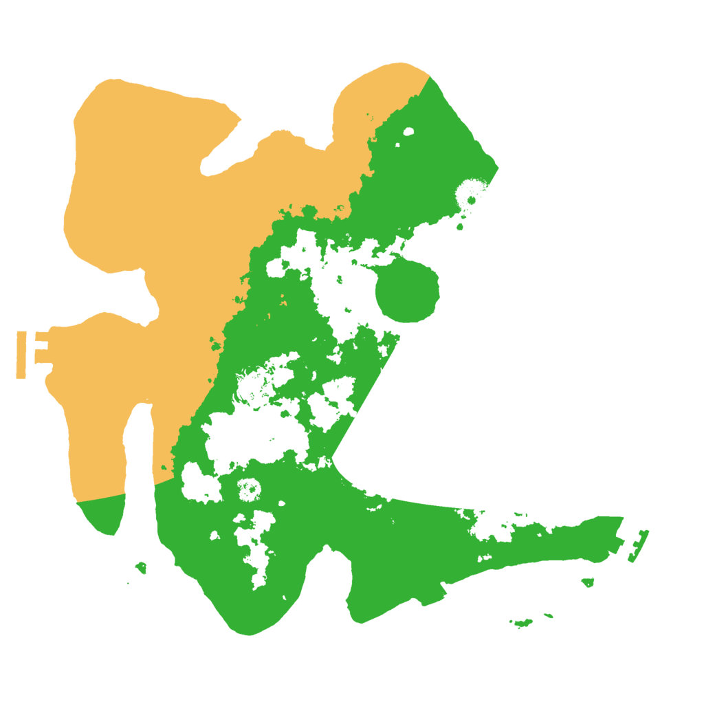 Biome Rust Map: Procedural Map, Size: 3000, Seed: 19626