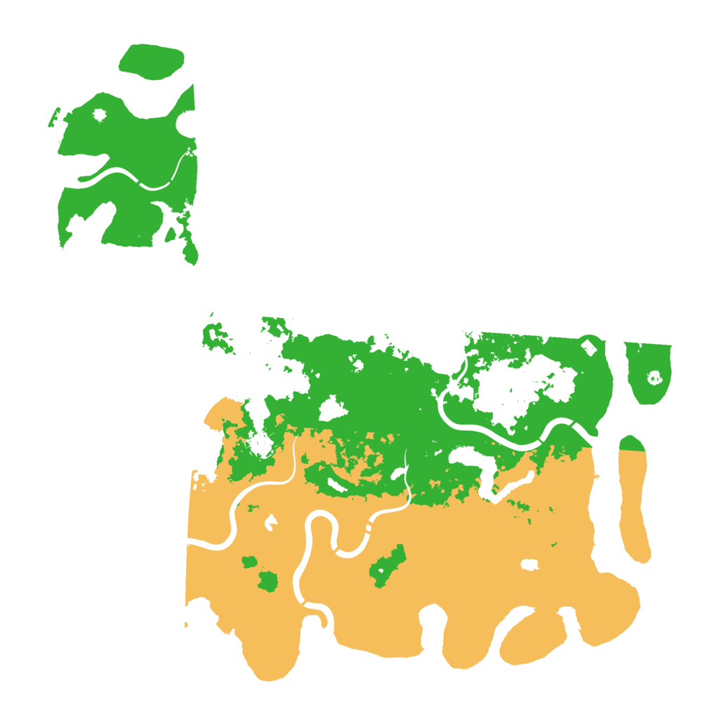 Biome Rust Map: Procedural Map, Size: 5000, Seed: 600