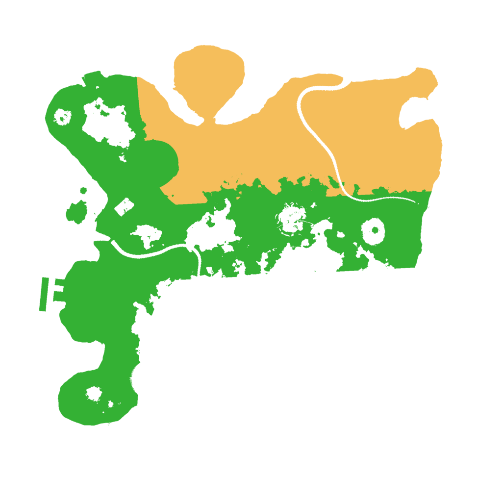 Biome Rust Map: Procedural Map, Size: 3000, Seed: 958429871