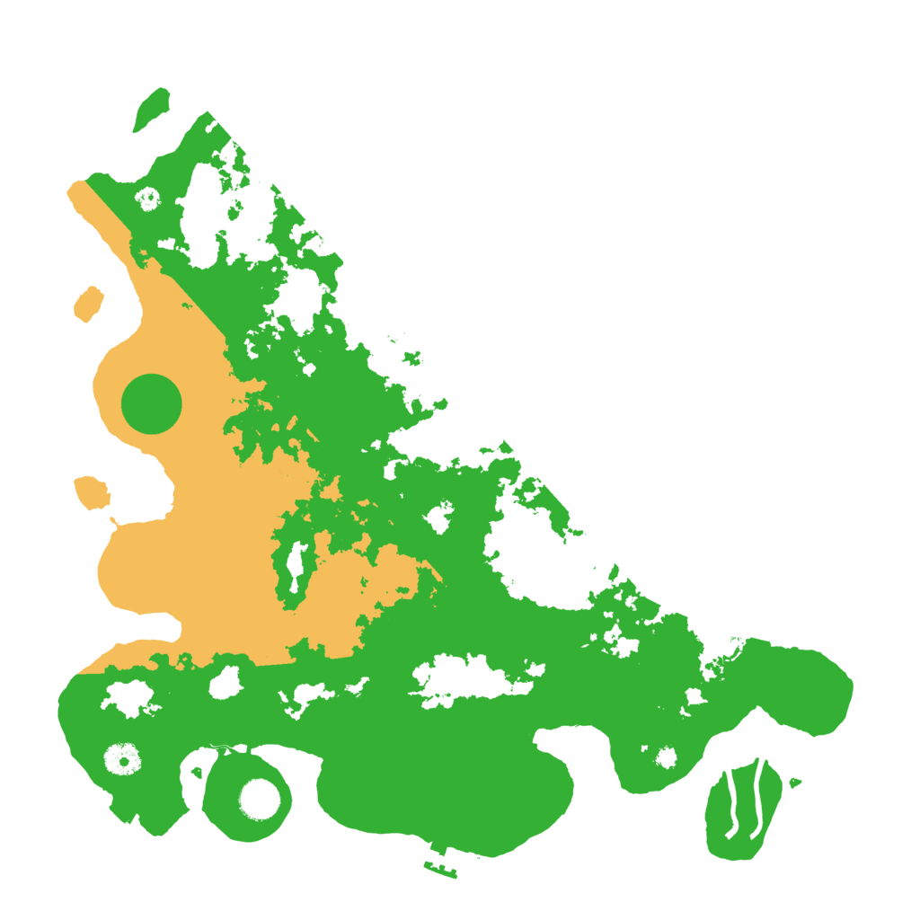 Biome Rust Map: Procedural Map, Size: 4000, Seed: 345940016