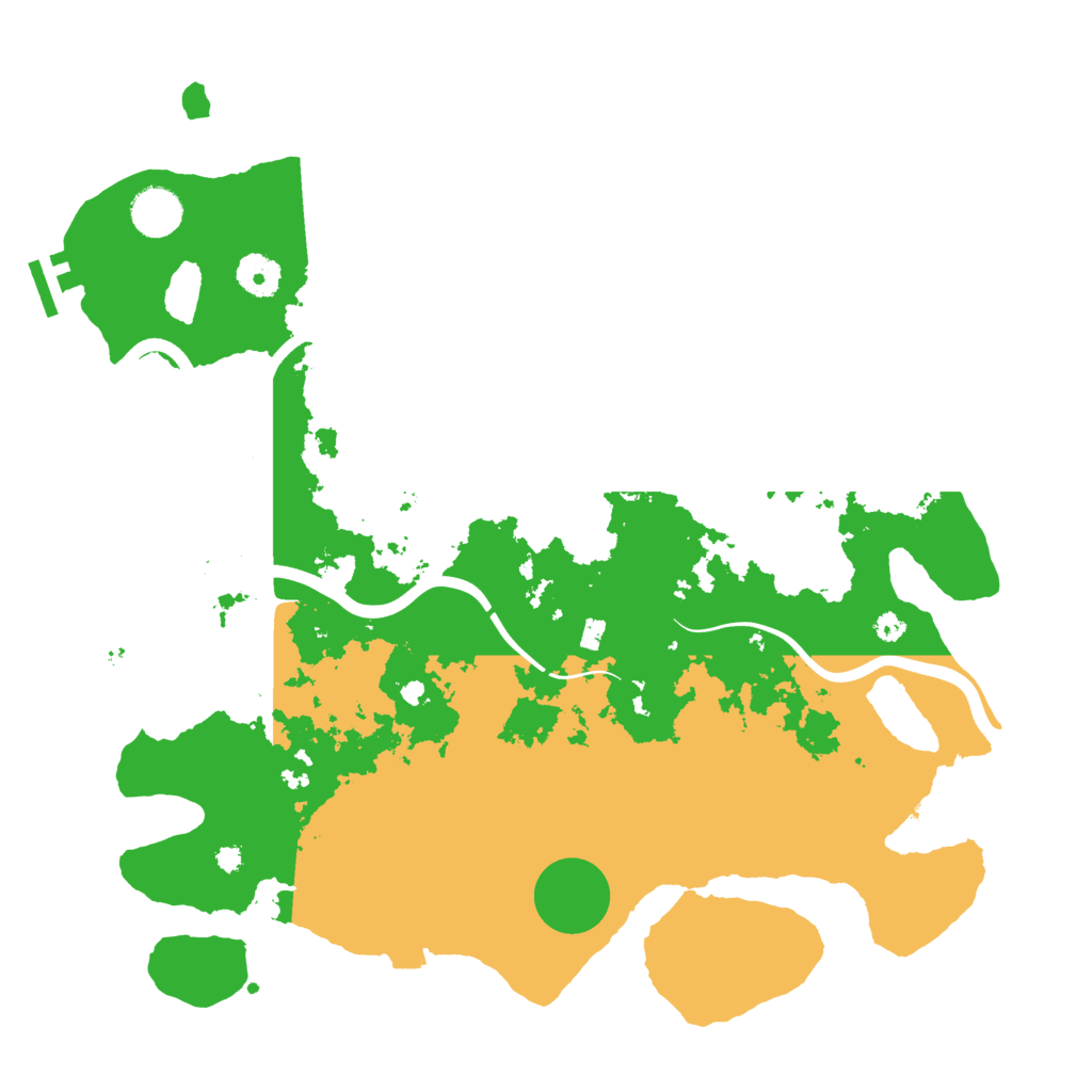 Biome Rust Map: Procedural Map, Size: 3800, Seed: 59352498