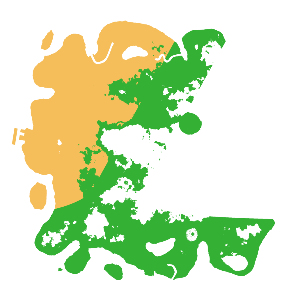 Biome Rust Map: Procedural Map, Size: 3669, Seed: 3669