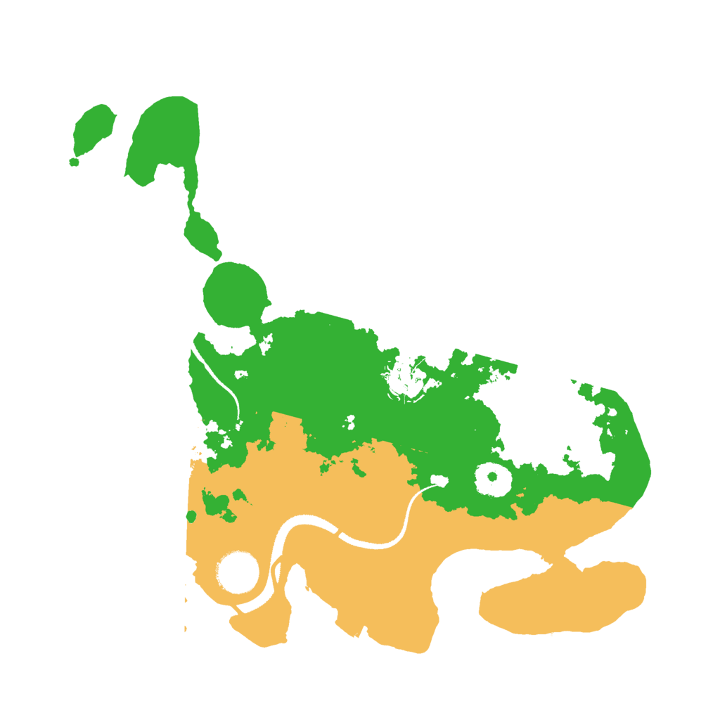 Biome Rust Map: Procedural Map, Size: 3000, Seed: 1626886488