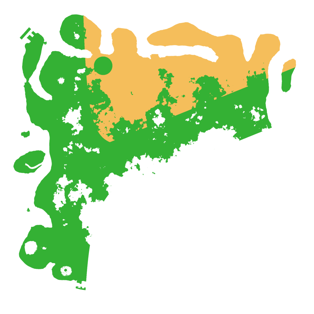 Biome Rust Map: Procedural Map, Size: 4500, Seed: 585377709