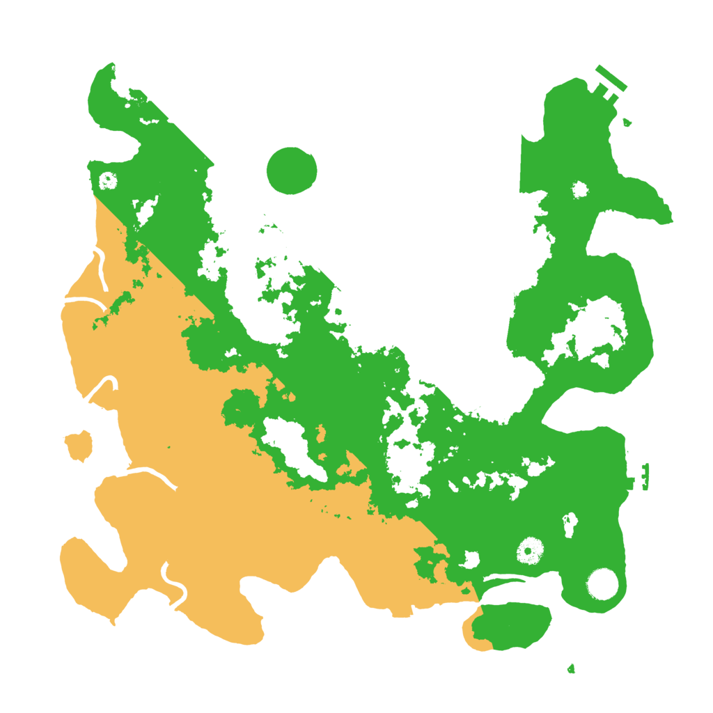 Biome Rust Map: Procedural Map, Size: 4000, Seed: 640012854