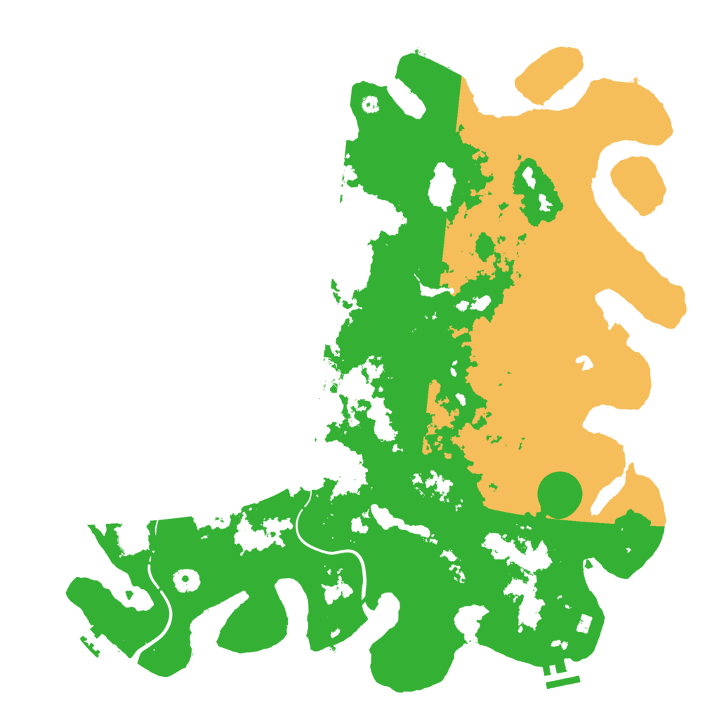 Biome Rust Map: Procedural Map, Size: 4250, Seed: 1507429486
