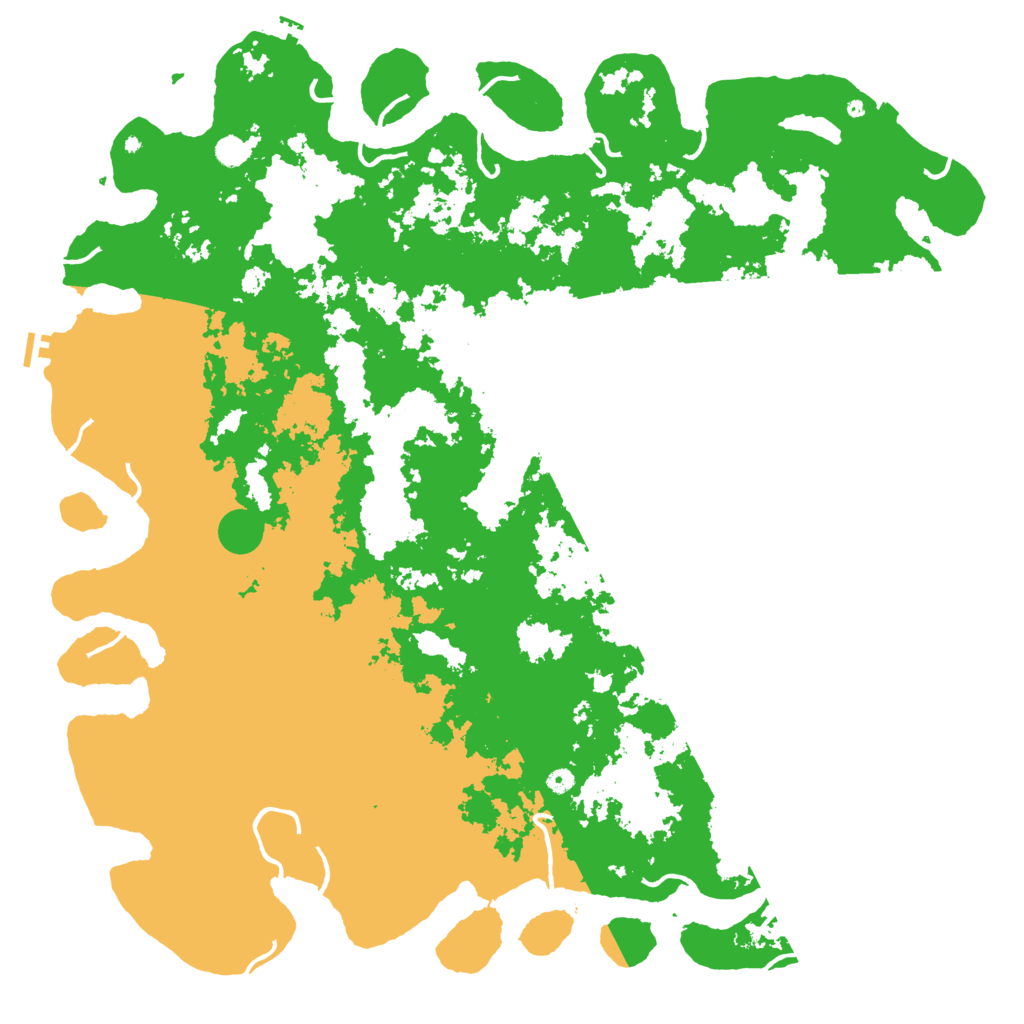 Biome Rust Map: Procedural Map, Size: 6000, Seed: 281450433