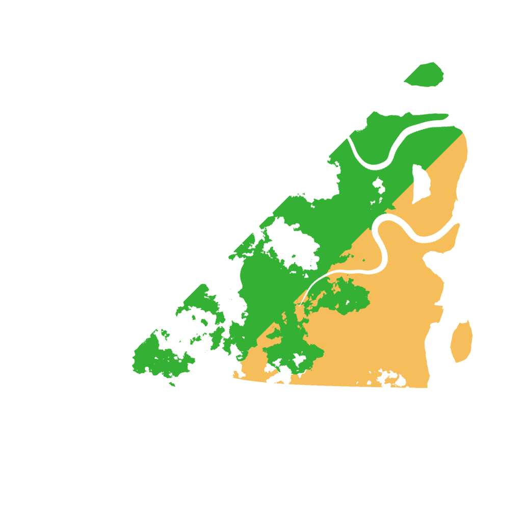 Biome Rust Map: Procedural Map, Size: 3500, Seed: 901680335