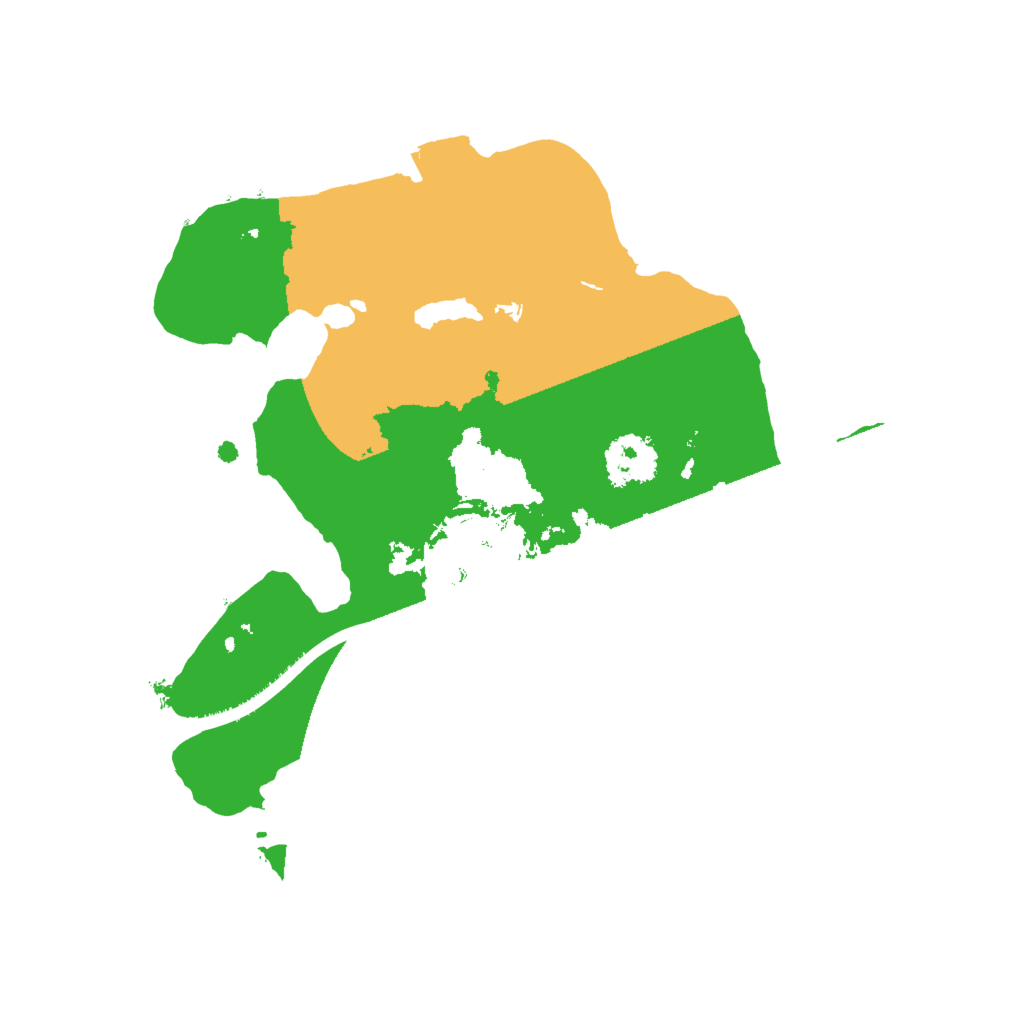 Biome Rust Map: Procedural Map, Size: 2000, Seed: 1499682679