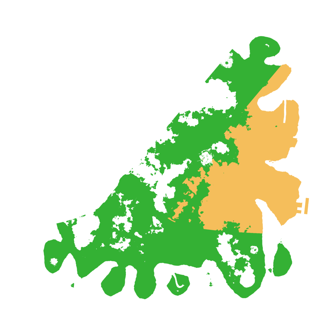 Biome Rust Map: Procedural Map, Size: 4000, Seed: 186549470