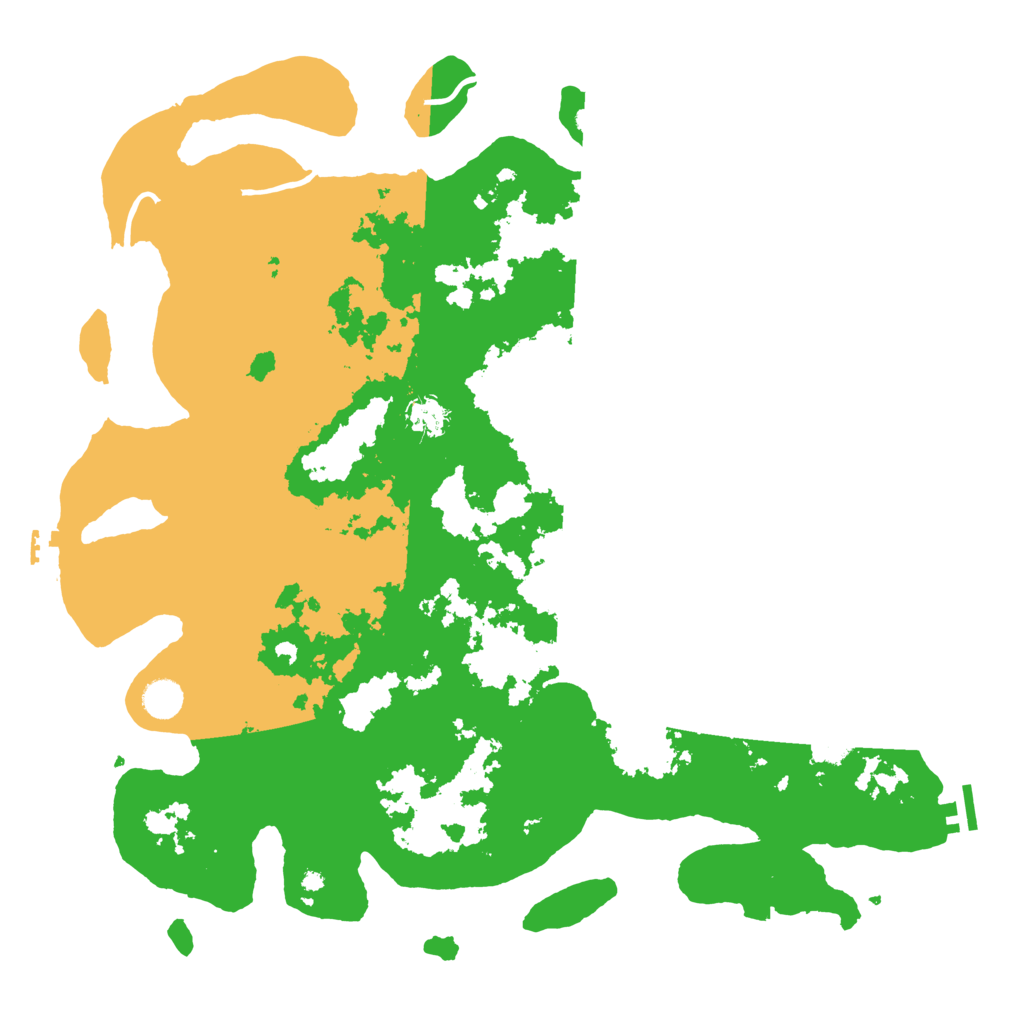 Biome Rust Map: Procedural Map, Size: 4500, Seed: 97904718
