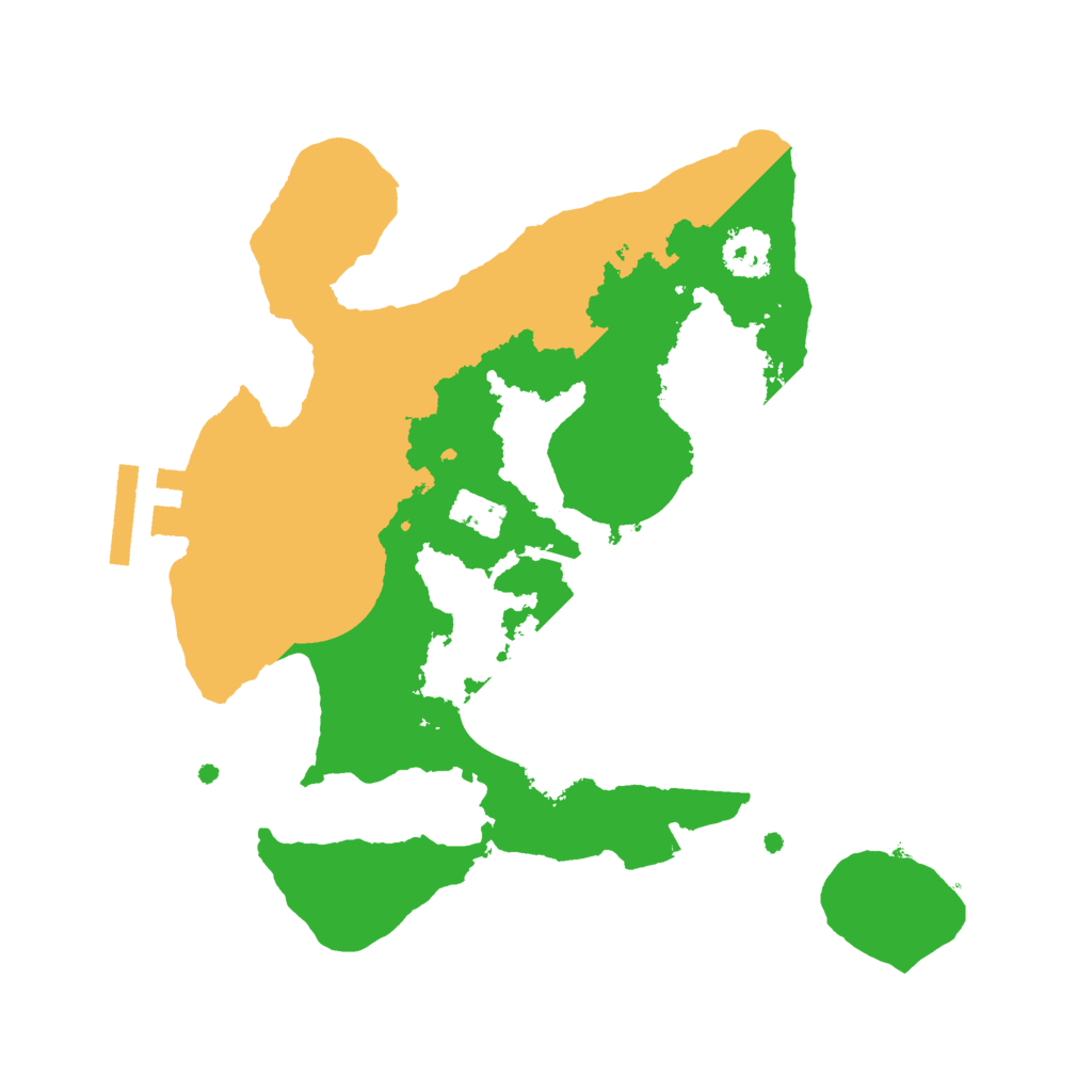 Biome Rust Map: Procedural Map, Size: 2200, Seed: 318857681