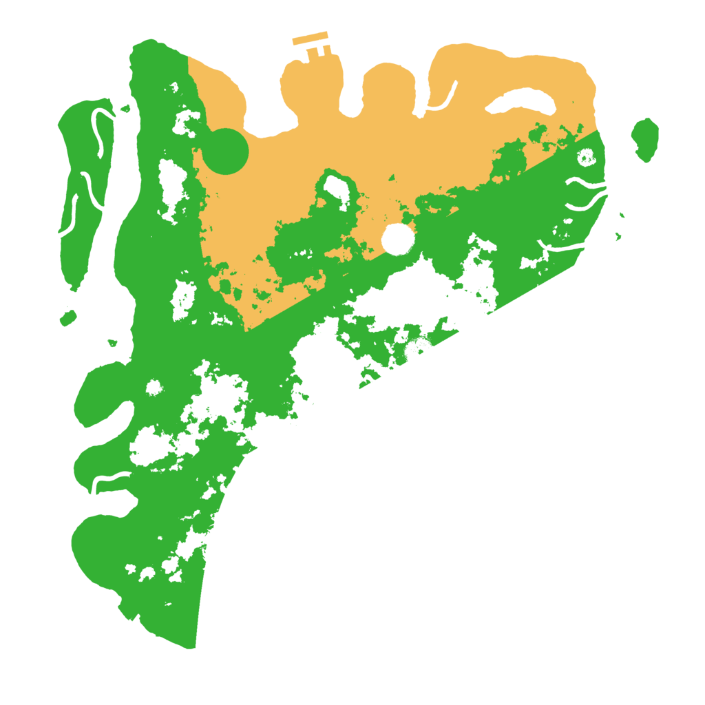 Biome Rust Map: Procedural Map, Size: 4000, Seed: 334084485