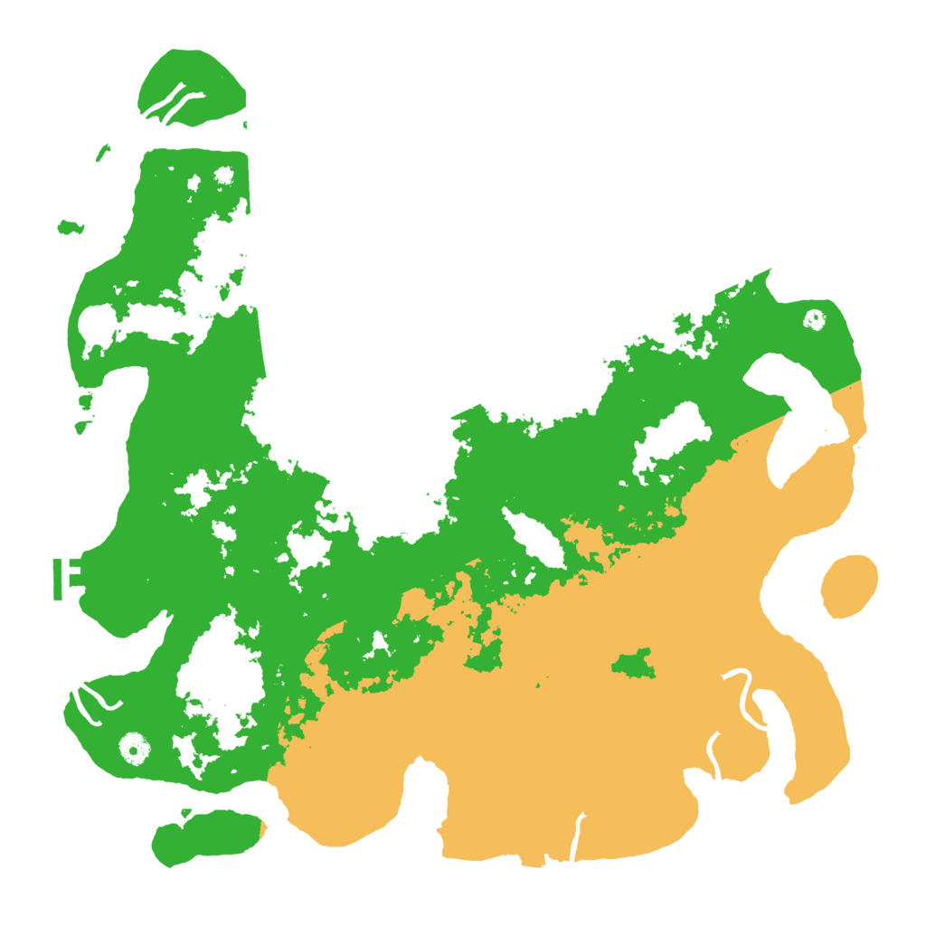 Biome Rust Map: Procedural Map, Size: 4500, Seed: 387975557