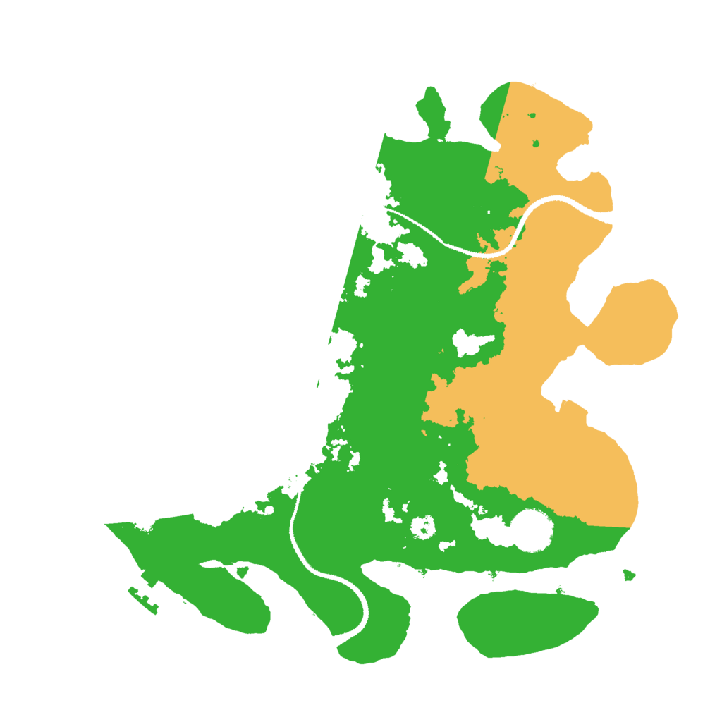 Biome Rust Map: Procedural Map, Size: 3000, Seed: 1479402647