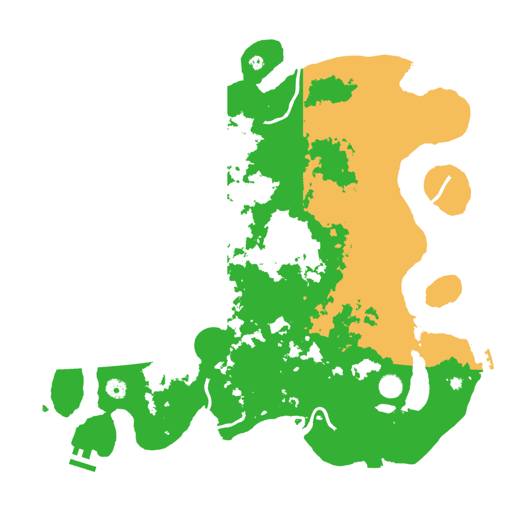 Biome Rust Map: Procedural Map, Size: 3750, Seed: 433997703
